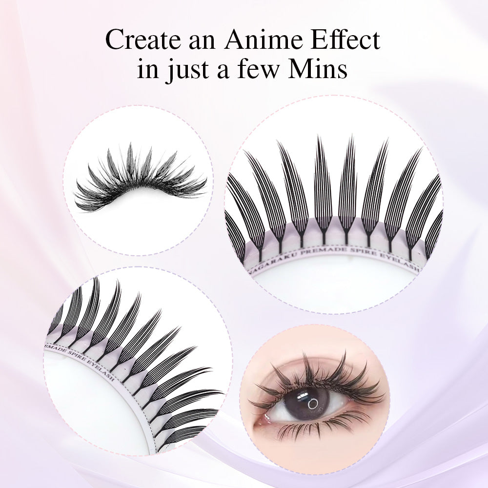 NAGARAKU Premade Spire Eyelash