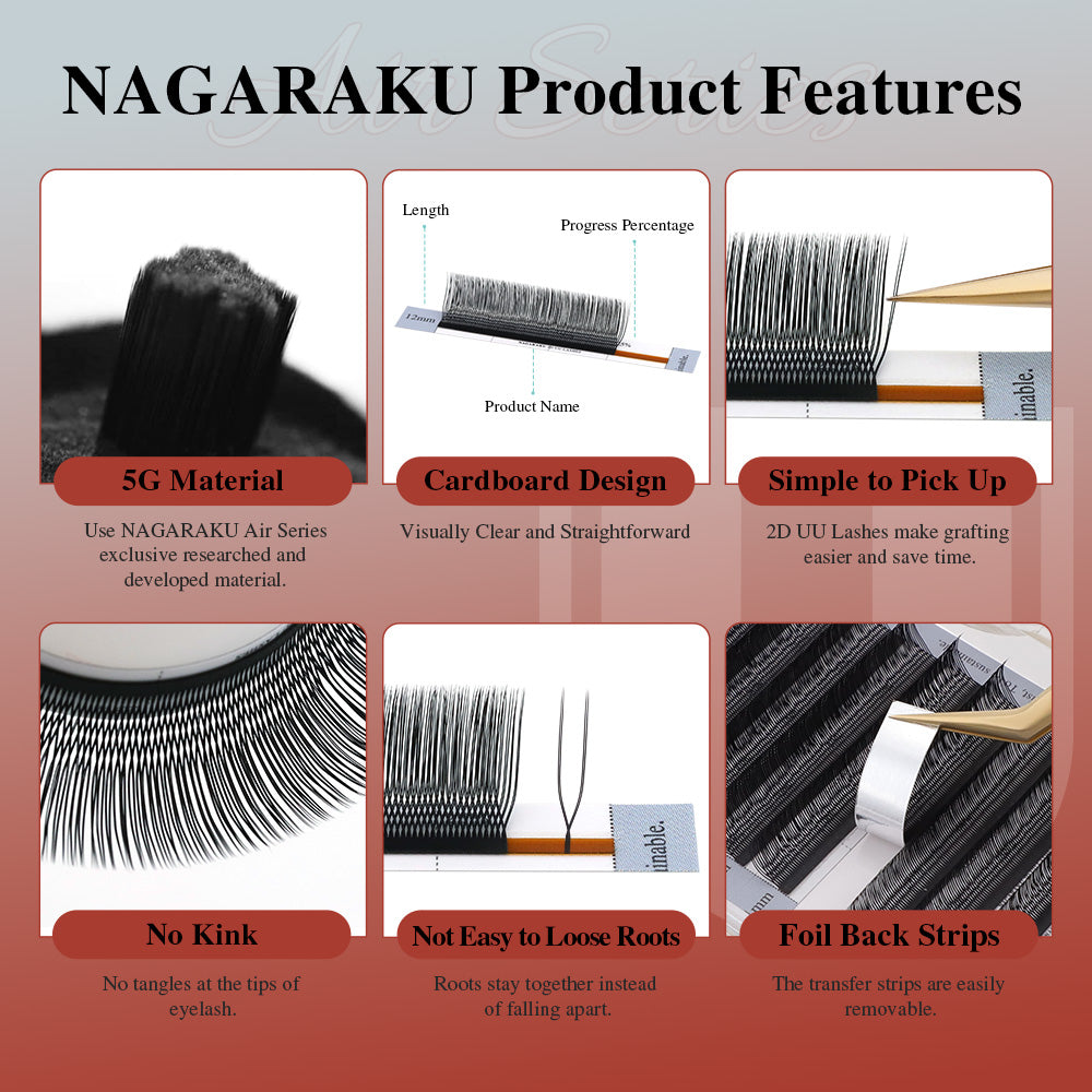 NAGARAKU 2D UU Lashes imad