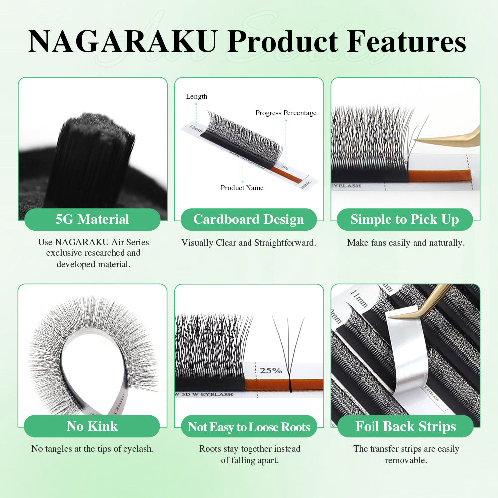 NAGARAKU NARROW W Eyelash