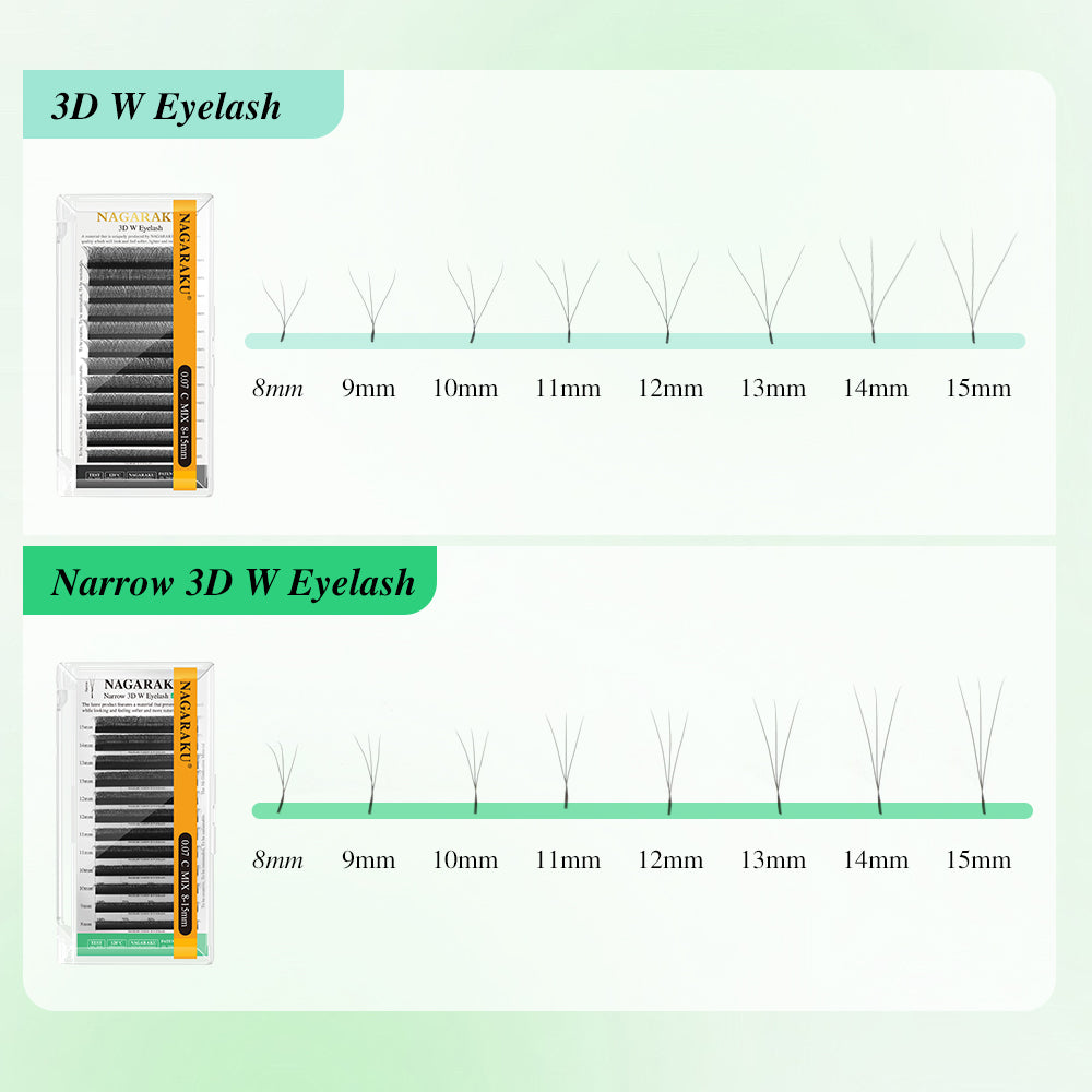 NAGARAKU NARROW W Eyelash