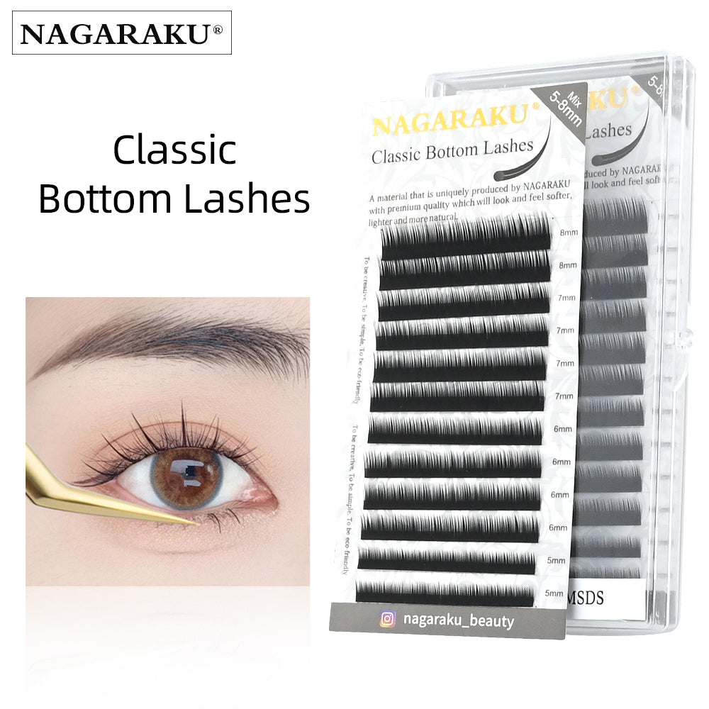 NAGARAKU Classic Bottom Cils inférieurs